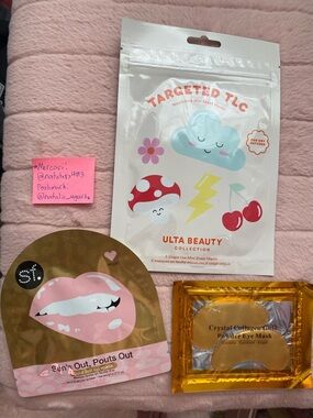 3 Pack of beauty masks